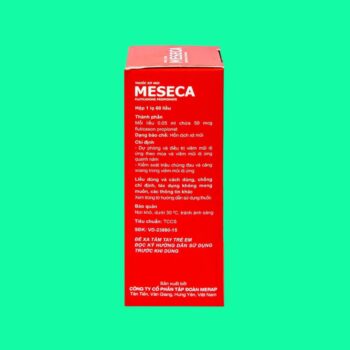 Meseca 5 Meseca điều trị viêm mũi dị ứng