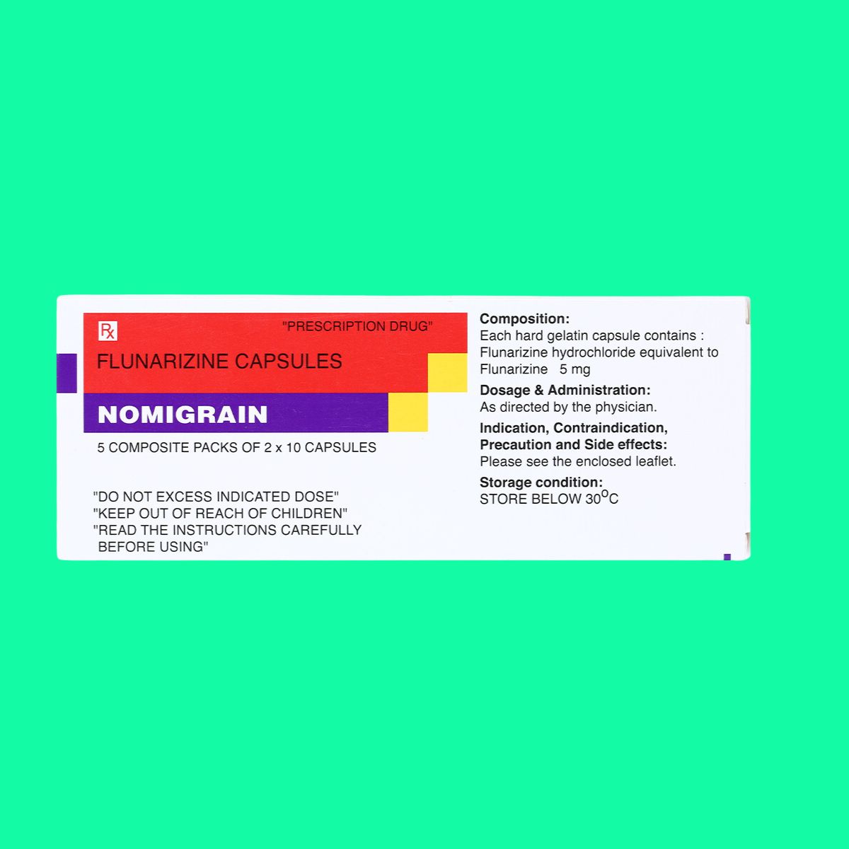 Nomigrain 5mg (6) Nomigrain 5mg
