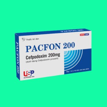 Pacfon 200 - Điều trị nhiễm khuẩn