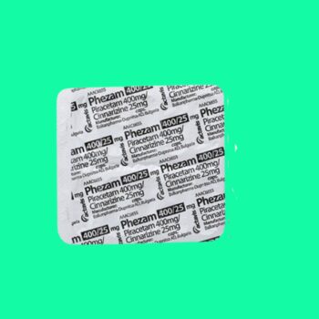 Phezam-400/25mg 8 Thuốc Phezam có tác dụng gì?