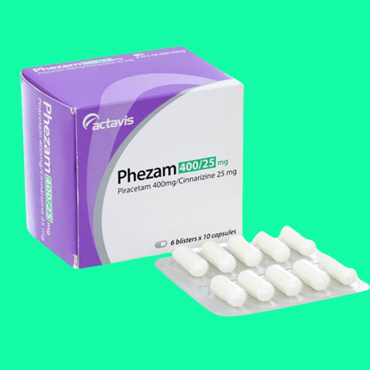 Phezam-40025mg Thuốc Phezam có tác dụng gì?