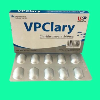 VPClary trị nhiễm khuẩn hô hấp