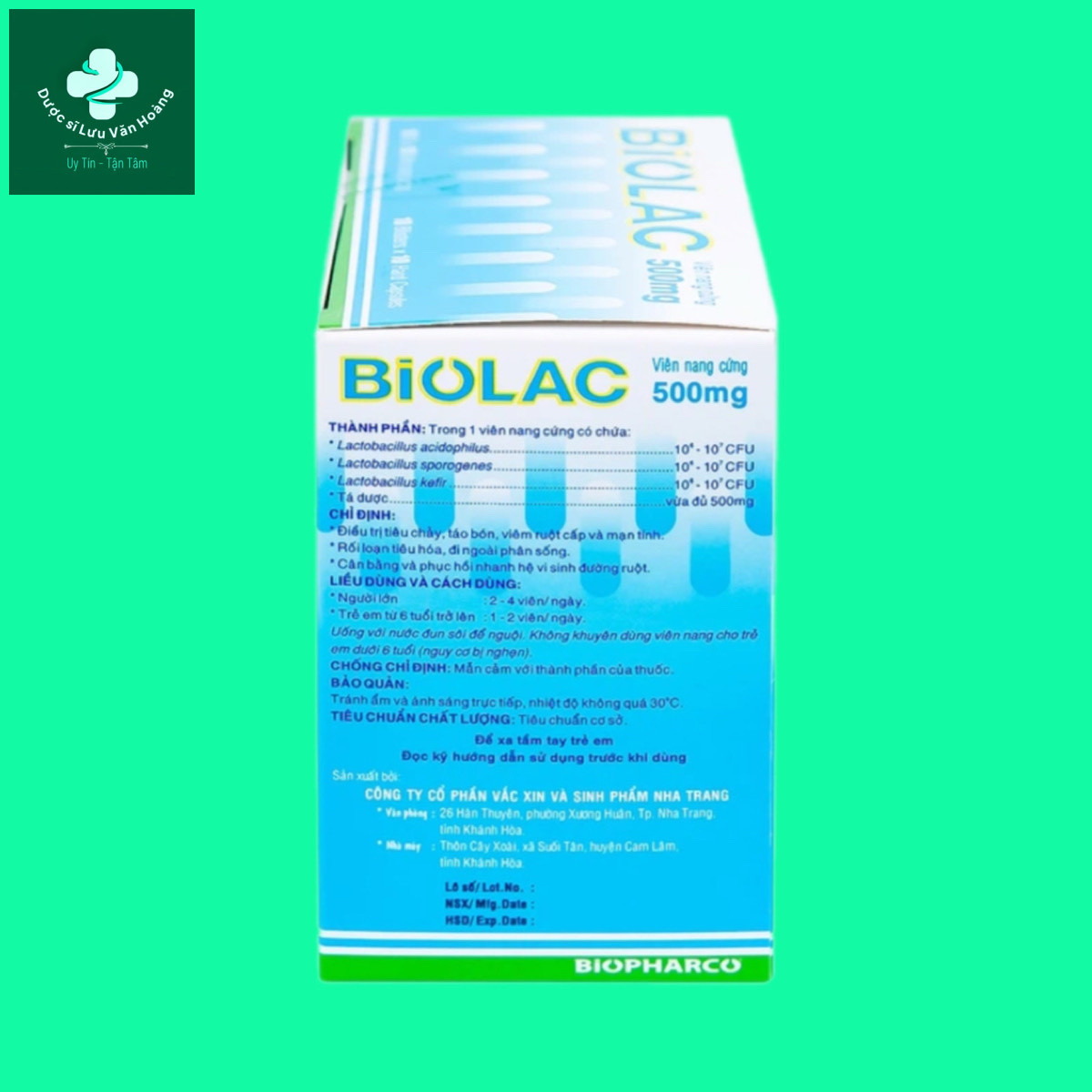 biolac-7 Huong dan su dụng biolac