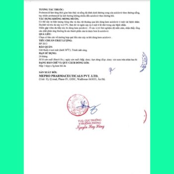 Thuốc Cloviracinob