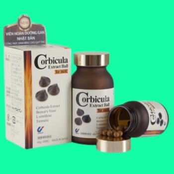 Viên uống Corbicula Extract Ball giải độc gan, hạ men gan