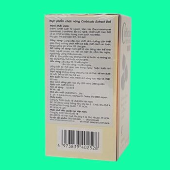 Viên uống Corbicula Extract Ball giải độc gan, hạ men gan