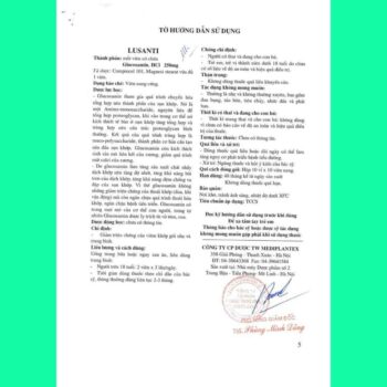 Lusanti 3 Thuốc Lusanti