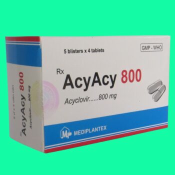 Thuốc Acyacy 800mg điều trị bệnh Herpes simplex