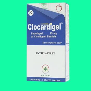 Thuốc Clocardigel 75mg (Hộp 28) điều trị các bệnh tim mạch