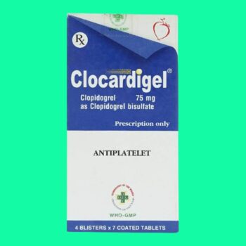 Thuốc Clocardigel 75mg (Hộp 28) điều trị các bệnh tim mạch