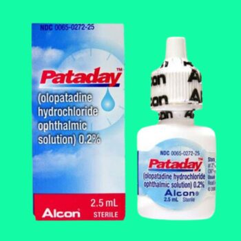 Thuốc nhỏ mắt Pataday 0,2% Alcon phòng ngừa và điều trị bệnh viêm kết mạc dị ứng