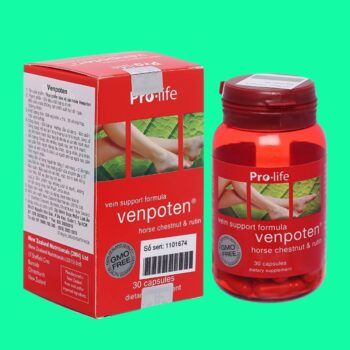 Venpoten - Hỗ trợ điều trị giãn tĩnh mạch chân