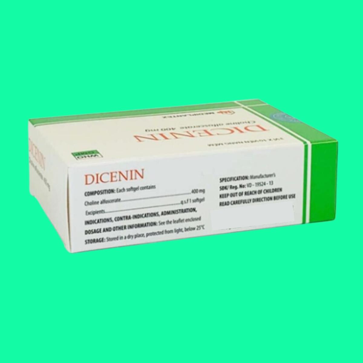 Dicenin 8 Dicenin