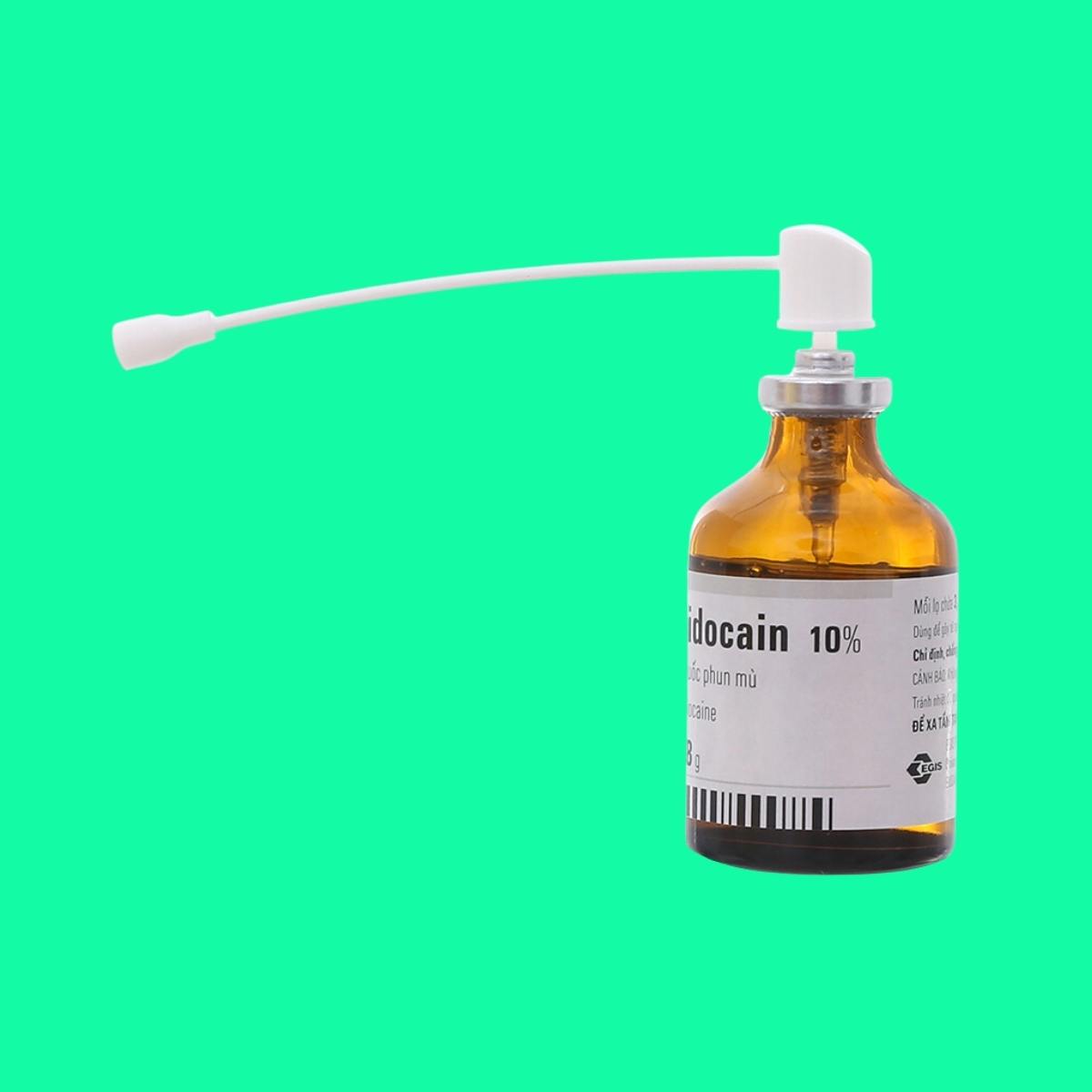Lidocain xịt 7 Lidocain xịt