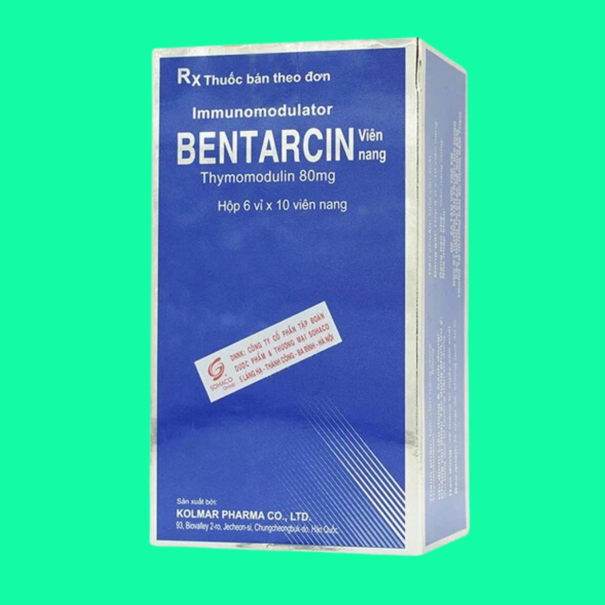 Bentarcin (2) Bentarcin điều trị nhiễm trùng