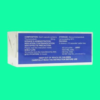 Bentarcin 5 Bentarcin điều trị nhiễm trùng