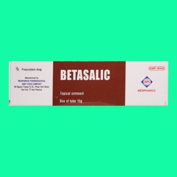 Betasalic 5 Betasalic trị các bệnh ngoài da