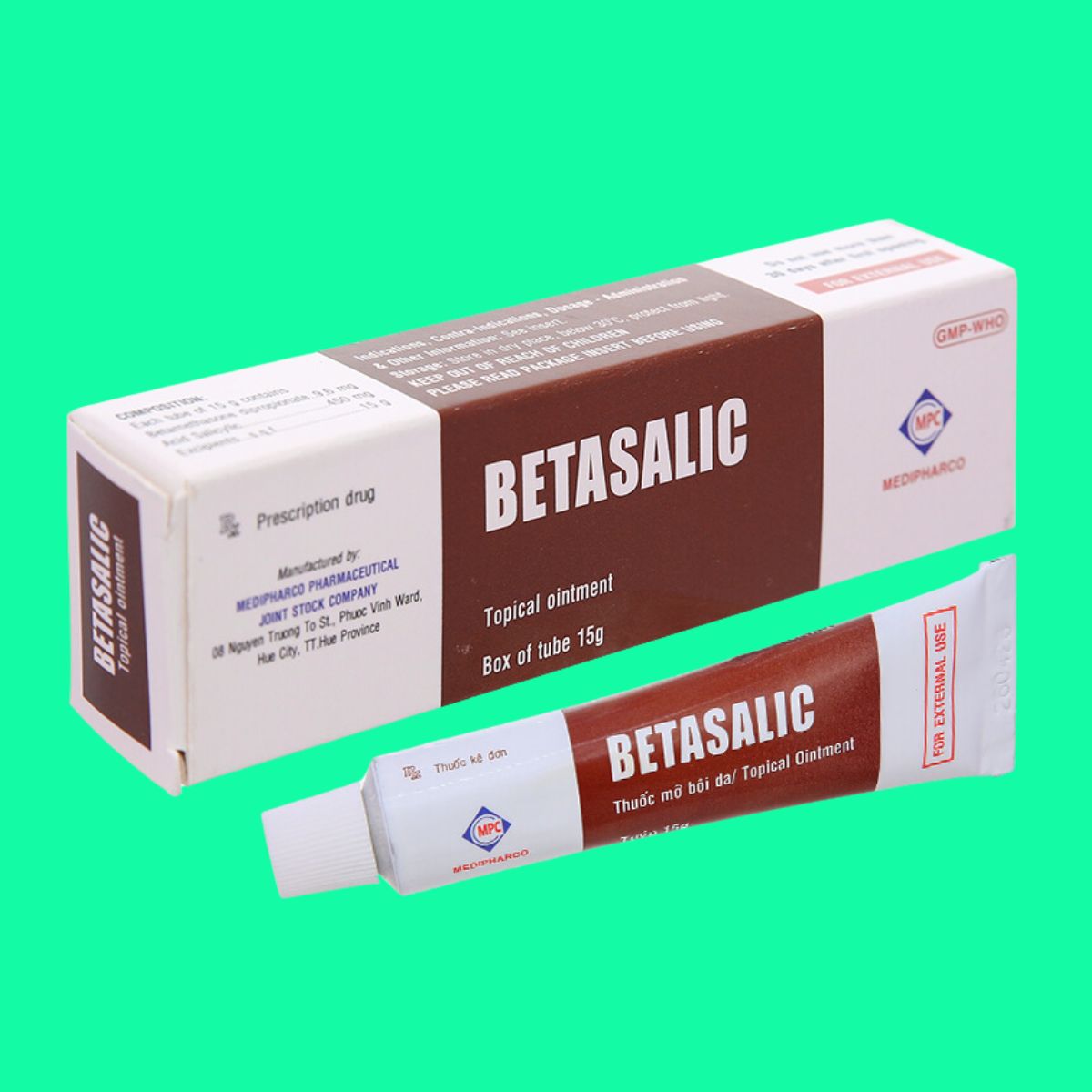 Betasalic (7) Betasalic trị các bệnh ngoài da