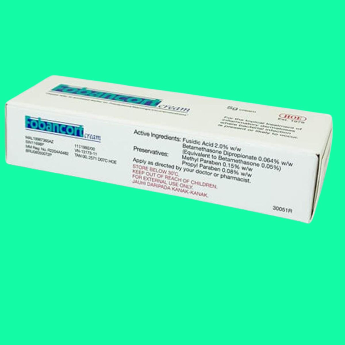 Brotilase (38) Thuốc Fobancort có tác dụng gì?