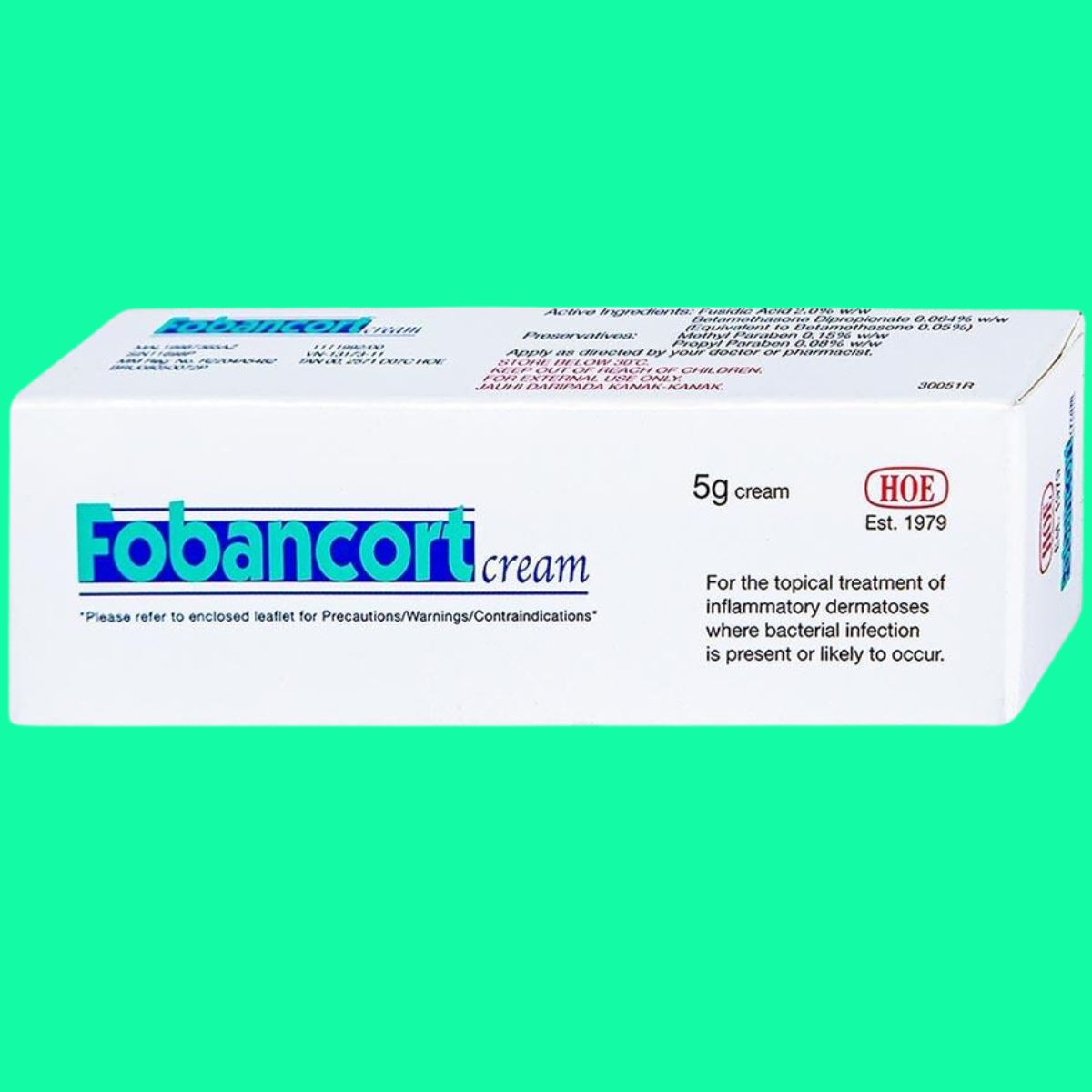 Brotilase (40) Thuốc Fobancort có tác dụng gì?