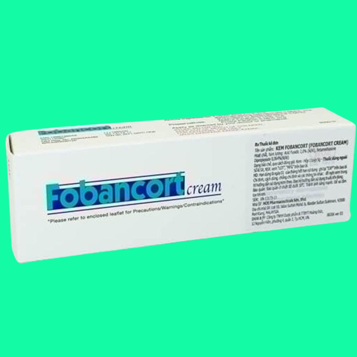 Brotilase (45) Thuốc Fobancort có tác dụng gì?