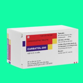 Thuốc trị động kinh Carbatol 200mg 4 Carbatol-200