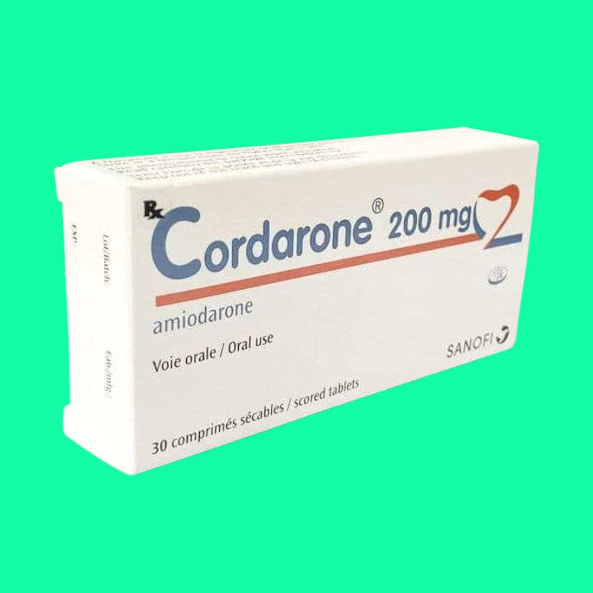 Cordarone 200 mg (5) Cordarone 200 mg phòng ngừa rối loạn nhịp tim