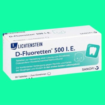 D-Fluoretten 500 I.E 3 D-Fluoretten 500 I.E