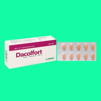 Dacolfort 500mg điều trị trĩ
