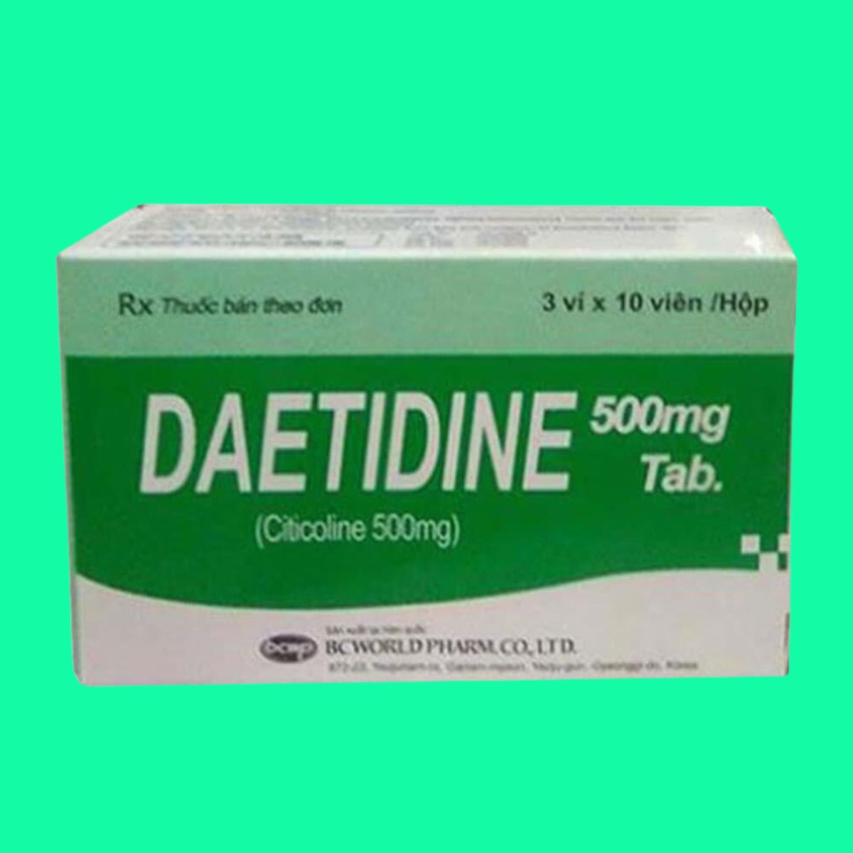 Daetidine (5) Daetidine cải thiện trí nhớ