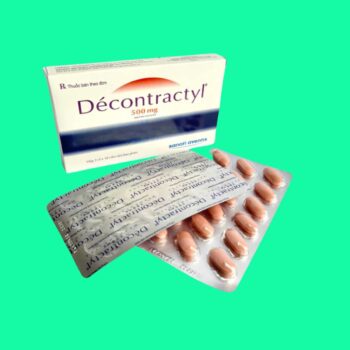 Decontractyl 500mg 4 Decontractyl 500mg