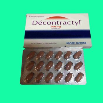 Decontractyl 500mg 5 Decontractyl 500mg
