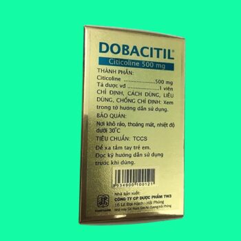 Dobacitil 4 Dobacitil tăng cường trí nhớ