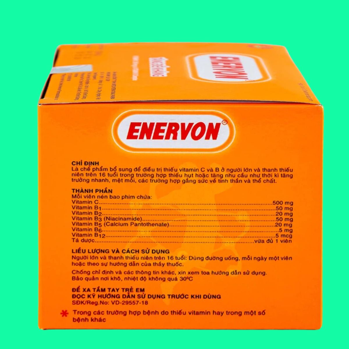 Enervon (6) Enervon tăng cường năng lượng