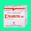 Ethambutol 400 Mekophar 15 Ethambutol điều trị lao phổi