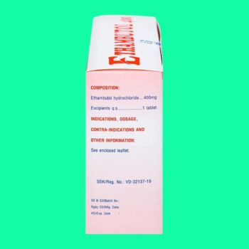 Ethambutol điều trị lao phổi