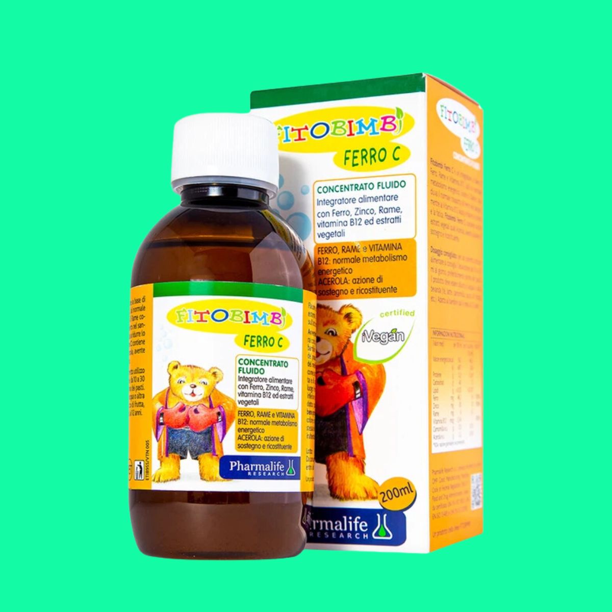 Ferro C (2) Fitobimbi Ferro C - bổ sung sắt, vitamin C