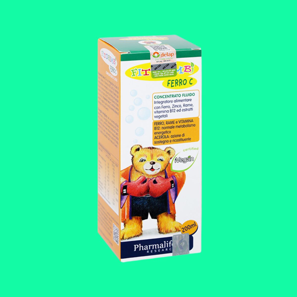 Ferro C (4) Fitobimbi Ferro C - bổ sung sắt, vitamin C