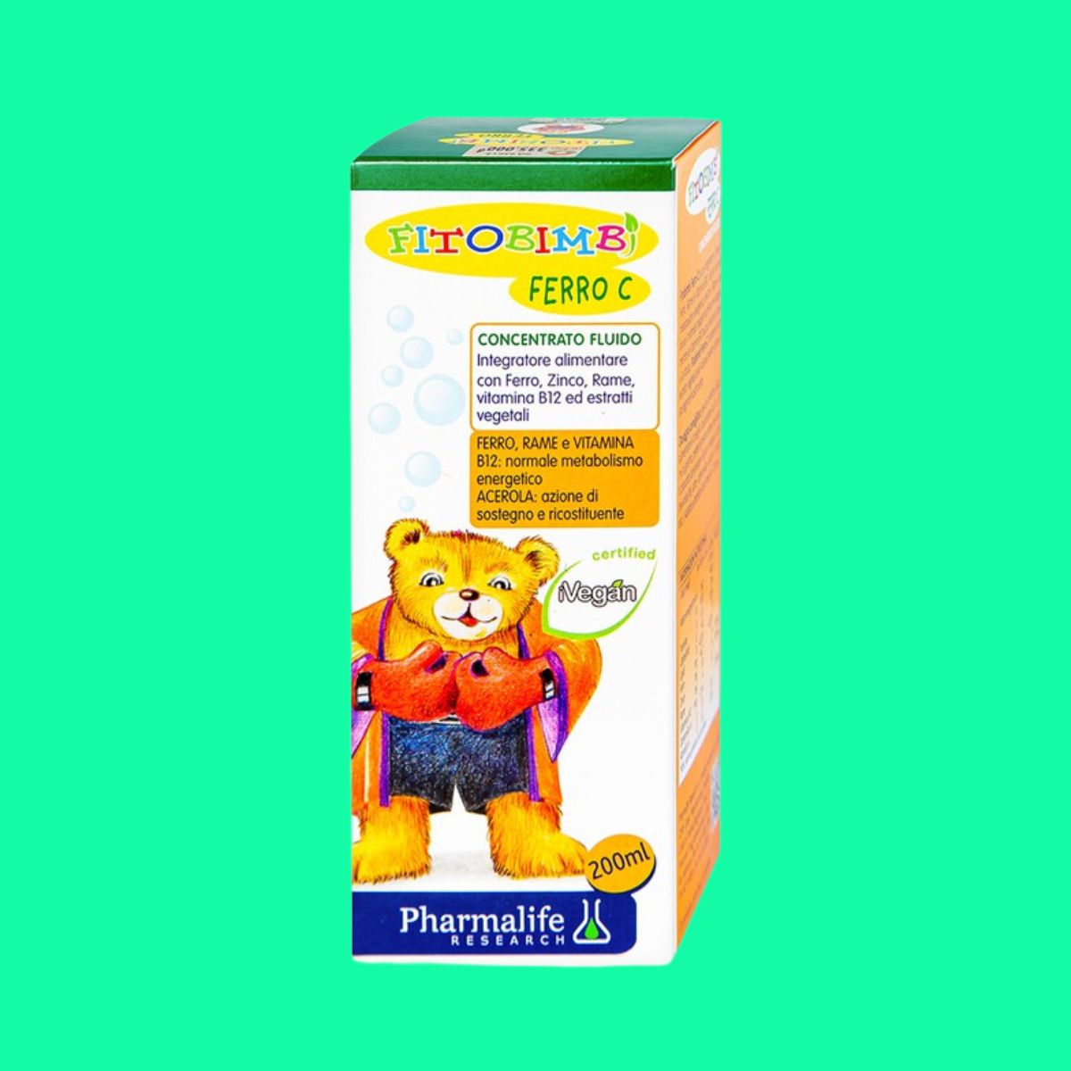 Ferro C (8) Fitobimbi Ferro C - bổ sung sắt, vitamin C