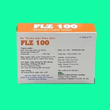 Flz 100 - điều trị rối loạn cương dương