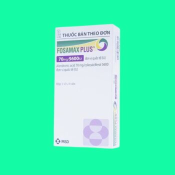 Thuốc Fosamax Plus 70mg/5600IU MSD điều trị loãng xương