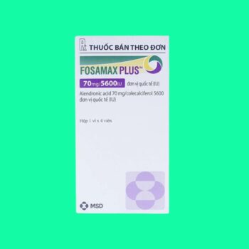 Thuốc Fosamax Plus 70mg/5600IU MSD điều trị loãng xương