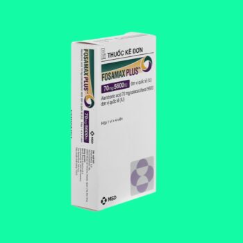 Thuốc Fosamax Plus 70mg/5600IU MSD điều trị loãng xương