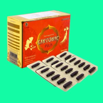 Gintonic Plus tăng cường sức khỏe