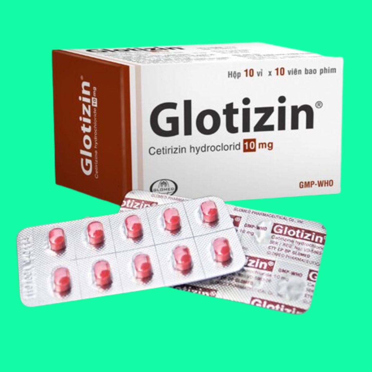 Glotizin-Glomed (1) Thuốc Glotizin Glomed có tác dụng gì?