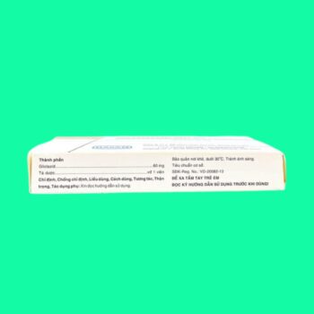 Gluzitop MR60 2 Thuốc Gluzitop MR 60 Hasan điều trị đái tháo đường tuýp 2