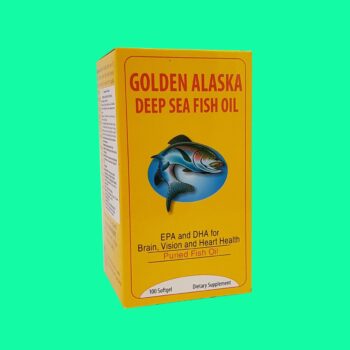 Golden Alaska Deep Sea Fish Oil giúp hạ Cholesterol và Triglyceride trong máu