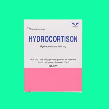 Hydrocortison Bidiphar 2 Hydrocortison Bidiphar 100mg chống viêm, dị ứng