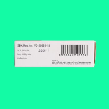 Hydrocortison Bidiphar 6 Hydrocortison Bidiphar 100mg chống viêm, dị ứng