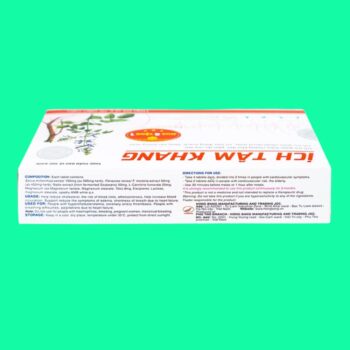 Ích Tâm Khang 4 Ích tâm khang bổ tim mạch